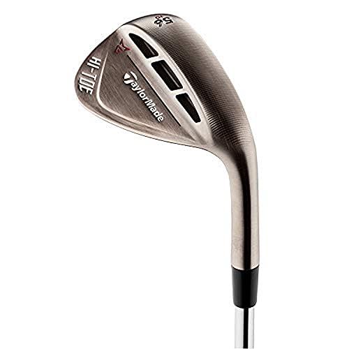 TaylorMade Milled Grind Hi Toe Raw Wedge Mens Right Hand Steel Stiff Standard Bounce 60.10 , Copper/Raw