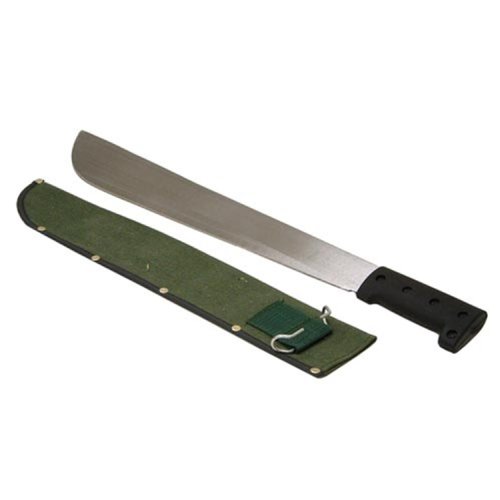 Coleman 18' Steel Machete with Protective Sheath, Great for Clearing Brush & Attaches to Belts