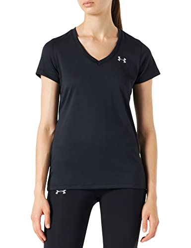 Under Armour Women's UA Tech V-Neck MD Black
