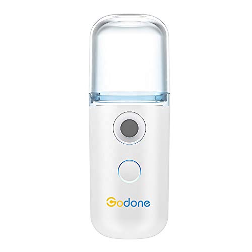 Mini Spray Bottles for Multiple Uses, Plastic Electric Fine Mist Sprayer for Cleaning and Hair Care, Handheld Refillable Travel Mini Empty Continuous Spray Bottles