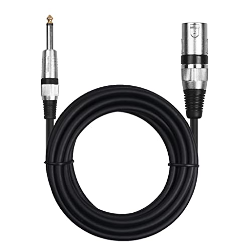 EYHLKM Mic Cord Jack 6.35mm 6.5mm Male to XLR 6.3mm 1/4'' Audio Cable Speaker Guitar Amplifier AMP