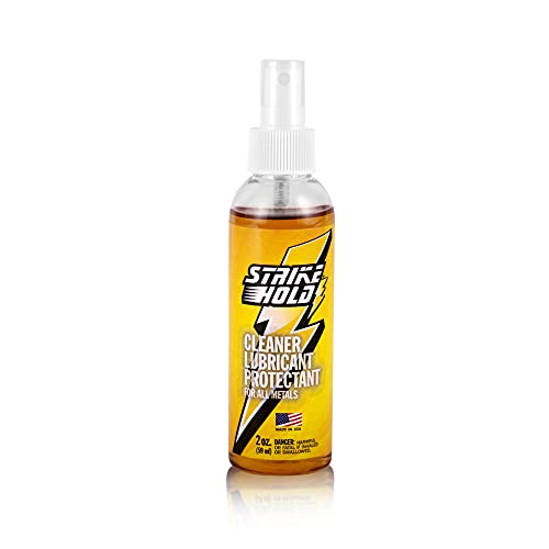 Strike Hold Gun Oil 2oz - CLP Gun Cleaner and Lubricant - Gun Cleaning Solvent - Gun Oil and Cleaner Spray - Shooter Lube - Clp Gun Oil Spray - Gun Solvent
