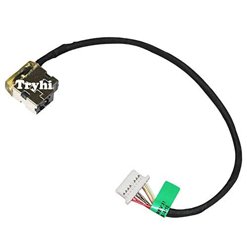 Laptop AC DC Power Jack Charging Port Socket Connector with Wire Cable Harness for HP Envy 17-u193ms 17-u220nr 17-u273cl 17-u275cl 17-u292cl 17-u294cl 17-u296cl 17T-U000