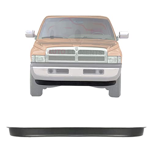 New Front Bumper Lower Valance Air Dam Textured without Tow Hook Holes For 1994-2001 Dodge Ram 1500/1994-2002 Ram 2500 3500 Direct Replacement 55274811