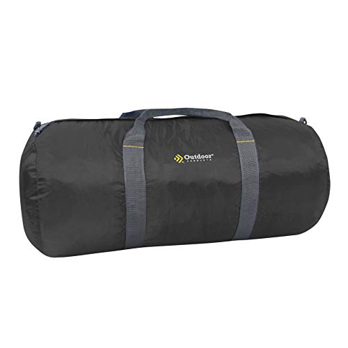 Outdoor Products Deluxe Duffel (Black, 12 in X 24 in)