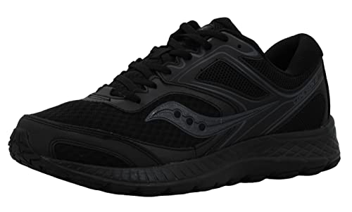 Saucony Men's Versafoam Cohesion 12 Black/Black Running Shoe 11 M US