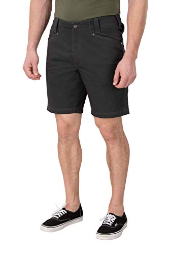 Vertx Cutback Mens Tactical Cargo Shorts 8.5 inches, Quick Dry, Outdoor Casual Short with 8 Pockets for EDC Survival Gear Concealed Carry, Athletic Fit, Spine Grey, Size 38