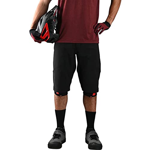 Troy Lee Designs Skyline Short, No Liner. Mountain Bike, MTB, Downhill, Trail, Cross Country, BMX Riding- Solid Black - 32