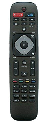 Universal Replacement for Philips TV Remote Control，NH500UP Remote for All Philips Smart TV