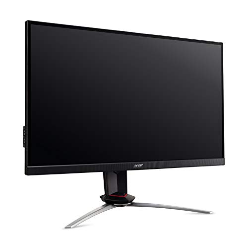 Acer Predator XB273 Xbmiprzx 27' FHD (1920 x 1080) IPS NVIDIA G-SYNC Gaming Monitor with Up to 0.1ms (G to G), 240Hz, 99% sRGB (1 x Display Port & 1 x HDMI Port), Black