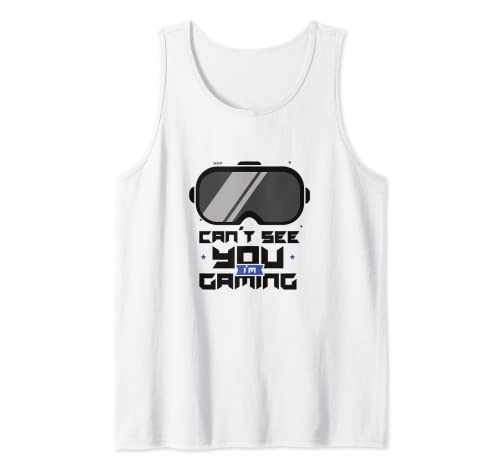Gaming Nerd virtual glasses for gamers and gamers Tank Top