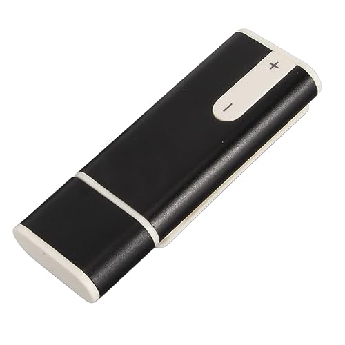 Mini Recording Device USB Recorder One Key Recording Voice Activated MP3 Playback for Meeting (8g)