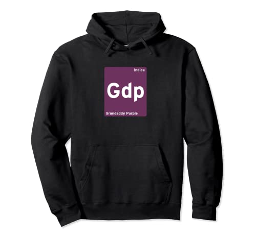 Grandaddy Purple Cannabis Strain Pullover Hoodie