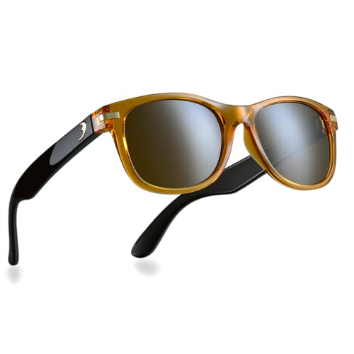 B.N.U.S Upgrade Your Style with High Definition Polarized Sunglasses – Corning Glass Lenses for Unisex Fashion