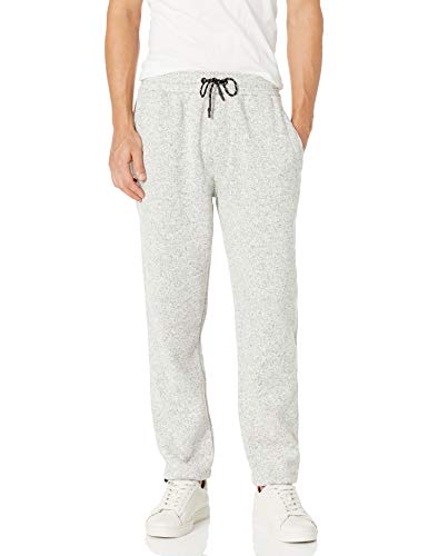 Billabong Men's Boundary Pant Sweatpant, Light Grey, L