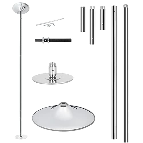 ZENY Portable Dancing Pole Kit Removable Stripper Pole for Home Apartment Spinning Dance Pole with Extension for Exercise,Club,Party,Pub,Pole Dancing Workout