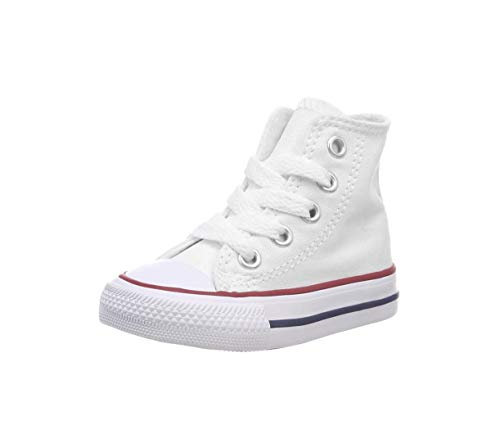 Converse Chuck Taylor All Star High top Infants Casual Shoes Optical White 7j253 (7 M US)