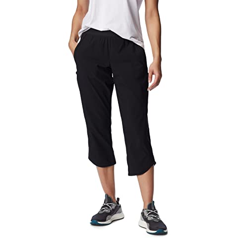 Columbia Women's Leslie Falls Capri, Black, Large