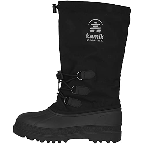 Kamik Men's Canuck Cold Weather Boot,Black,11 M US