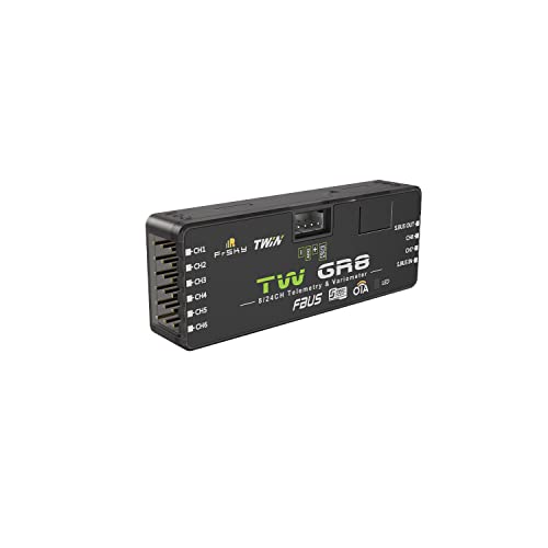 FrSky TW GR8 Dual 2.4G Receiver with 8CH Ports