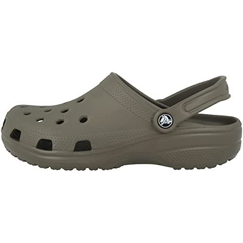 Crocs Unisex-Adult Classic Clogs (Best Sellers), Chocolate, 14 Women/12 Men