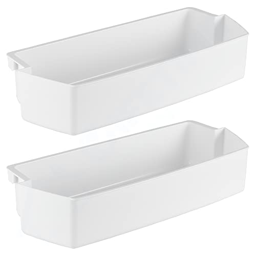 UPGRADED Lifetime Appliance (2 SET) 2187172 Door Shelf Bin Compatible with Whirlpool Refrigerator
