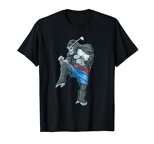 Funny Muay Thai Gorilla - Thai Boxing T-Shirt