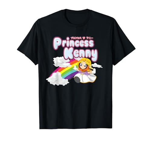 South Park Princess Kenny Crew Neck T-Shirt - Black, Classic Fit, Adult, Short Sleeve