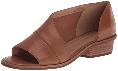 Lucky Brand Women's Serkie D'Orsay Sandal Heeled, Latte, 9