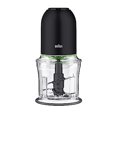 Braun CH3012BK EasyPrep Mini Food Processor, 4 cup, Black