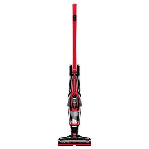 BISSELL, 3079 Featherweight Cordless XRT 14.4V Stick Vacuum, Black, Red