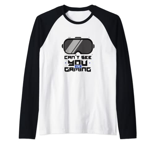 Gaming Nerd virtual glasses for gamers and gamers Raglan Baseball Tee