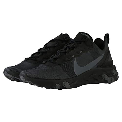 Nike Mens React Element 55 BQ6166 008 Triple Black - Size 10