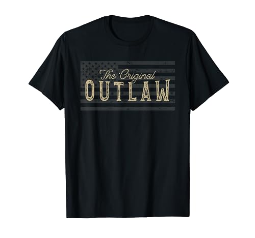Vintage American Flag Outlaw T-Shirt