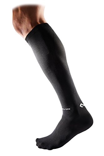 McDavid Elite Compression Recovery Socks, X-Large, Black