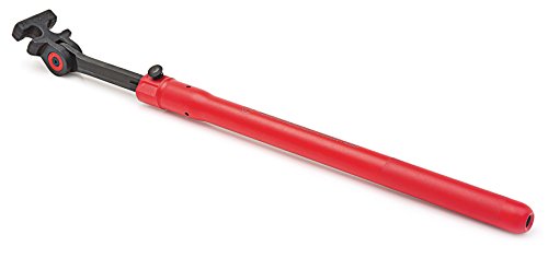 Crescent H.K. Porter 3/8' (#3) and 1/2' (#4) Extendable Indexing Rebar Bender, RB4, Red/Black