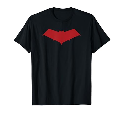 DC Comics Batman Red Hood Bat Logo Front And Back T-Shirt