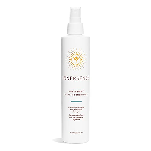INNERSENSE Organic Beauty - Natural Sweet Spirit Leave-In Conditioner | Non-Toxic, Cruelty-Free, Clean Haircare (Full Size, 10 fl oz | 295 ml)