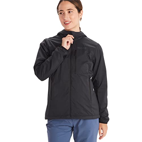 MARMOT Women's Ether DriClime Hoody | Water-Resistant, Recycled Material | Black, Small