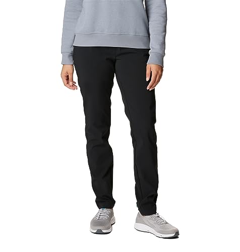 Columbia Women's Anytime Softshell Pull On Pant, Black, Large