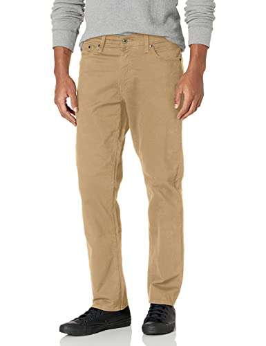 Signature by Levi Strauss & Co. Gold Label Men's Athletic Tech Jeans, British Khaki, 34W x 32L