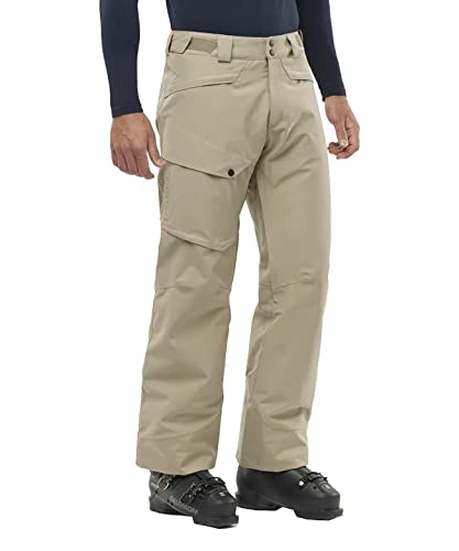 Salomon Men's Standard Untracked Pants, Roasted Cashew, Large