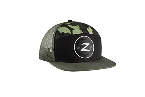 Avedis Zildjian Company Zildjian Camo 7 Panel Trucker Hat, One-Size Fits Most Adults