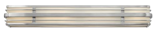 Hinkley Winton Collection Contemporary Modern 37.25' Bathroom Vanity Fixture, Brushed Nickel