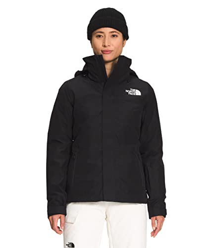 THE NORTH FACE Women's Garner Triclimate Insulated Ski Jacket, TNF Black, Medium
