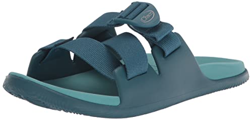 Chaco Women's Chillos Slide Sandal, Ocean Blue, 8