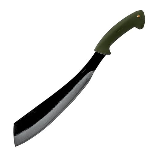 Condor Tool & Knife Bushcraft Parang Machete | Heavy Duty Machete with Sheath | 1075 High Carbon Steel | High Impact Polypropylene Handle | Ballistic Nylon Sheath | Machete Knife | 13in Blade | 22.9oz