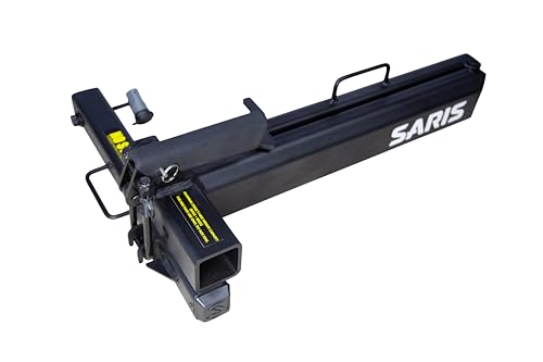 Swing Away Hitch Adapter by Saris | 2' Receiver, 250 lb Capacity | Easy Access & Foldable | Black Alloy Steel | Made in The USA