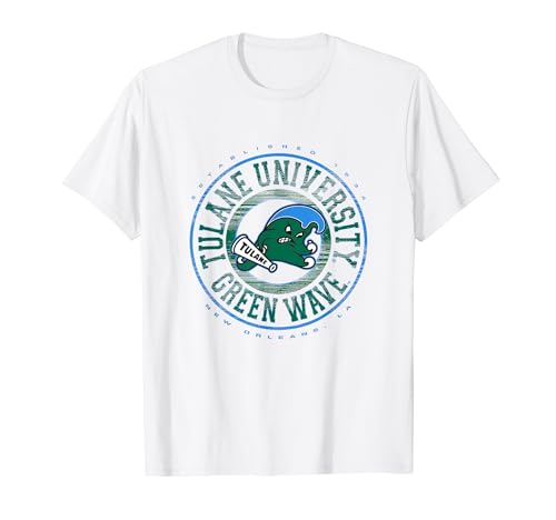 Tulane Green Wave Showtime White Officially Licensed T-Shirt