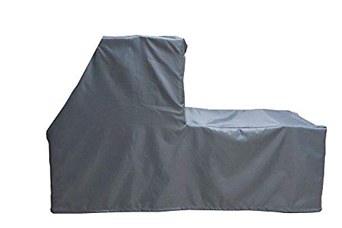 Mini Lustrous Elliptical Trainer Machine Cover, Dust-Proof Water-Resistant Fitness Equipment Cover for Indoor Outdoor Use, 71' L x 31' W x 70' H (Gray)